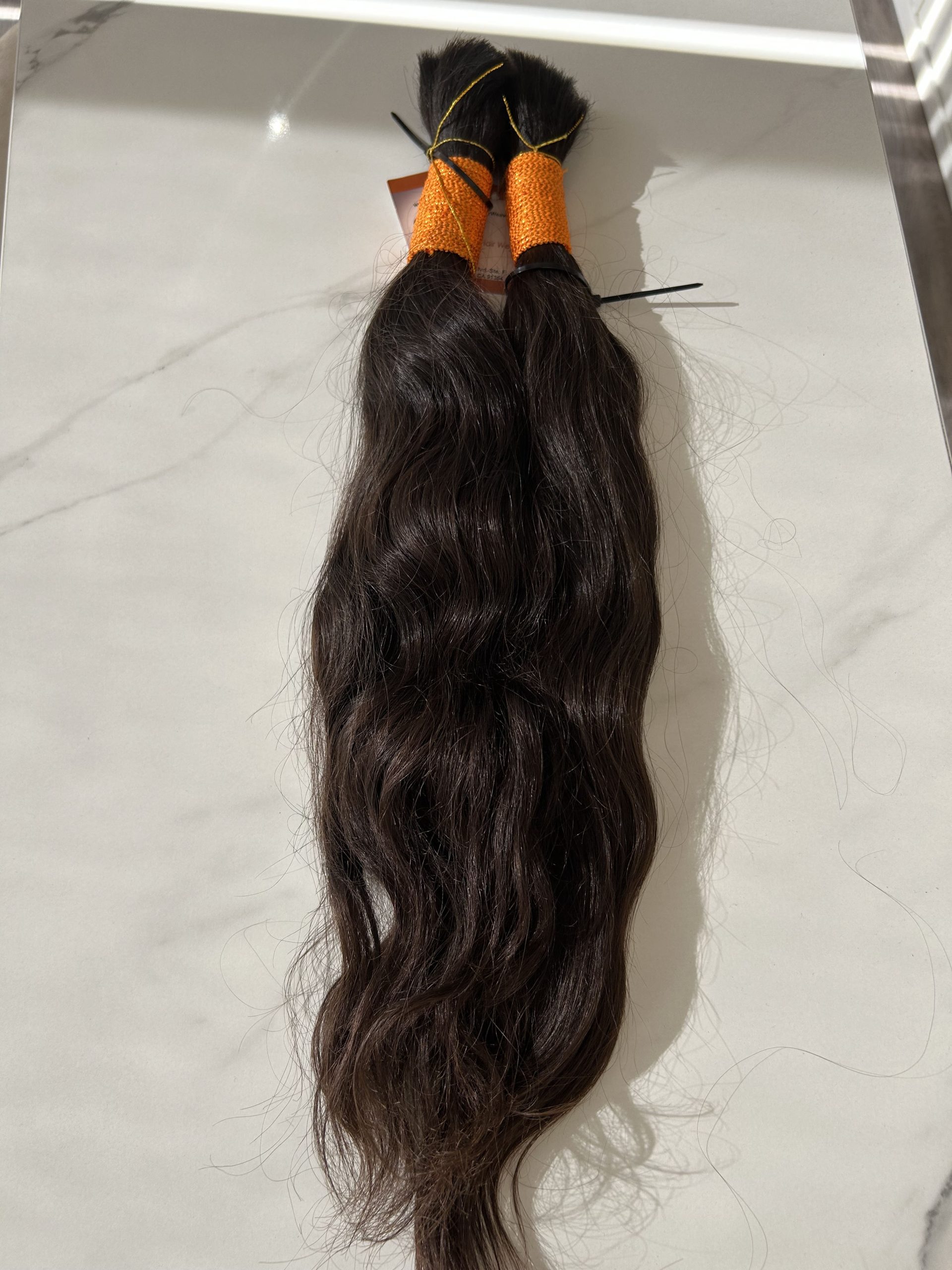 Boho Un-Wefted  Raw Wavy Hair